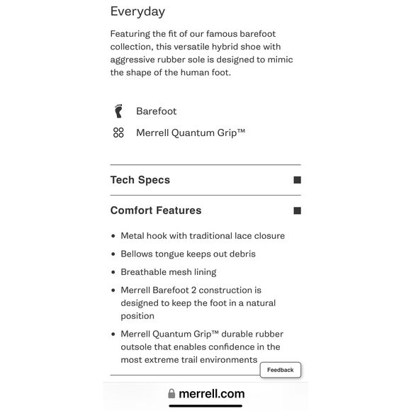 Merrell Gray and Black Athletic Shoes wrapt Paloma 7b - Picture 10 of 15